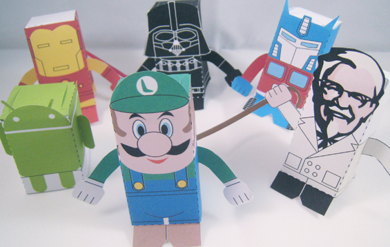 Luigi, Dark Vador, et KFC